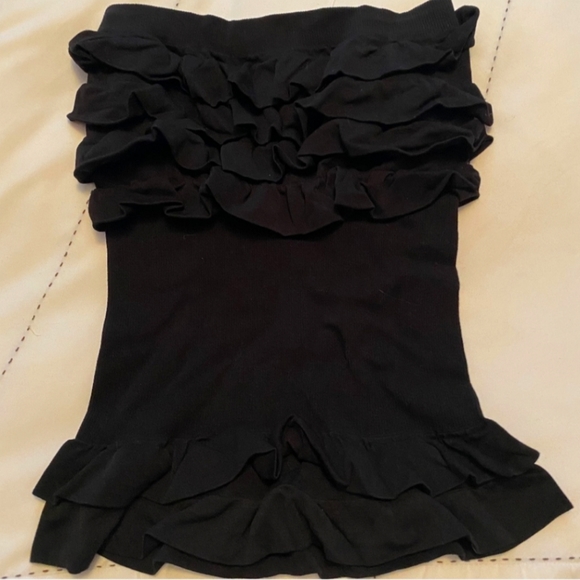 Bebe Ruffle Tube Top - Picture 1 of 2